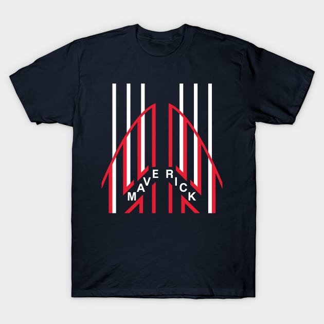 Maverick Top Gun T-Shirt by Super Secret Villain